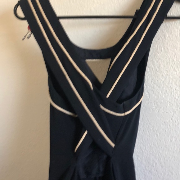 Anthropologie corded crossback jumpsuit - Picture 7 of 8